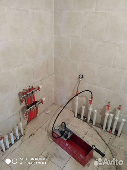 Монтаж отопления, водоснабжения и канализации