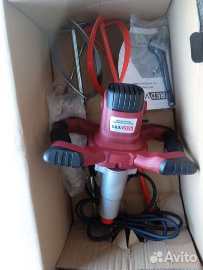 Миксер строительный новый