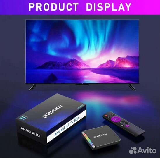 Smart тв приставка Android 11 Amlogic S905W2