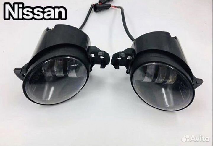 Птф LED светодиодные туманки Nissan 50w