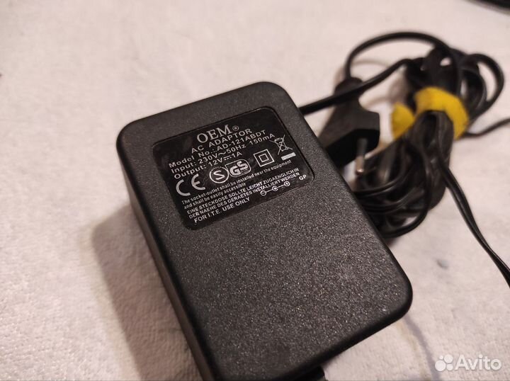 Блок питания 12 Вольт 1 Ампер