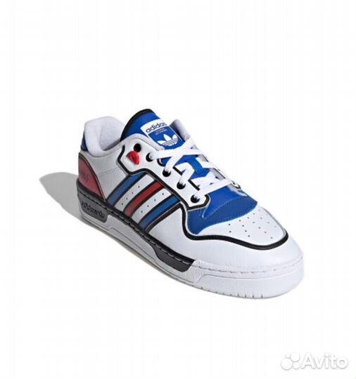 Кожаные Кроссовки Adidas Originals Rivalry Low FY3