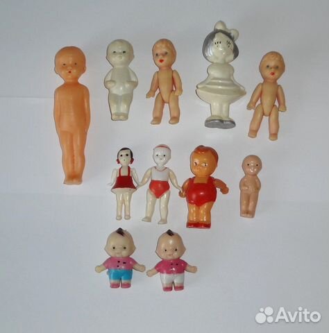 Пупсики СССР кьюпи резиновые