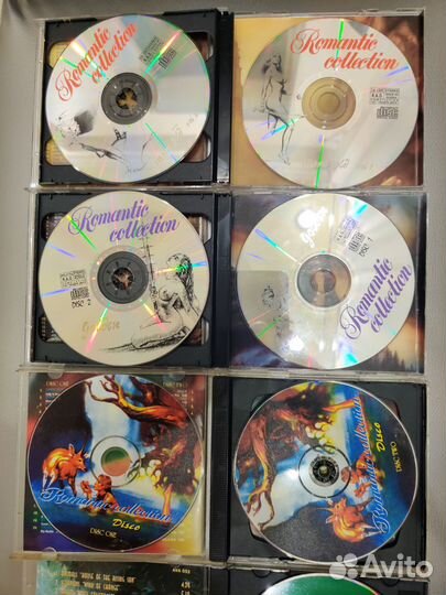 Cd диски Романтическая коллекция
