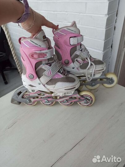 Ролики rollerspace детские 27-29 для девочки