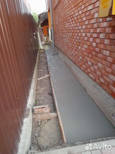 Отмостка дома