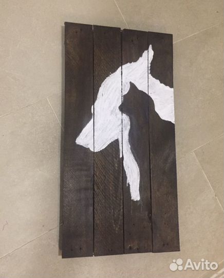 Панно на досках, картины на досках