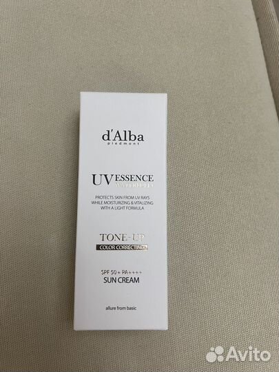 D alba spf новый tone up