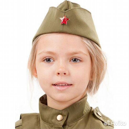 Пилотки военные детские