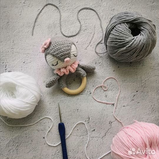 Милые погремушки для малышей