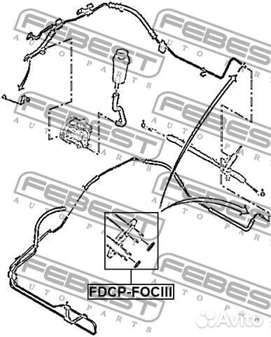Кольцо уплотнительное трубки гур комплект