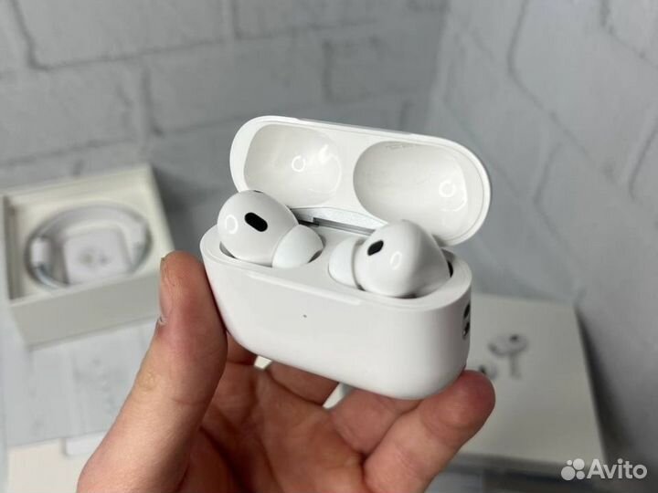 Наушники AirPods Pro 2 New 2023 (Чехол+Гарантия)