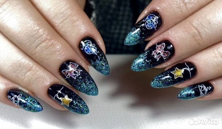 Маникюр ногти дизайн наращивание Смарт педикюр