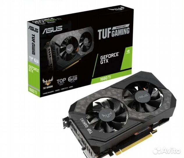 Видеокарта geforce gtx 1660 ti asus tuf gaming