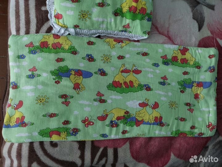 Подушка и матрасик