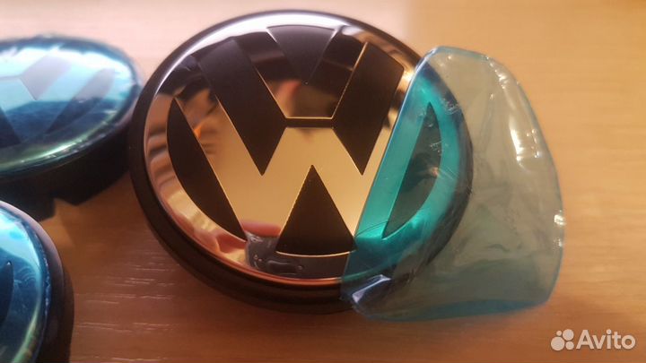 Заглушки литых дисков колпачки VAG Volkswagen 56мм