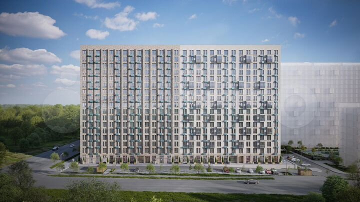 2-к. квартира, 32,8 м², 9/17 эт.