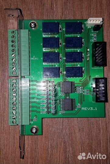 Плата реле из комплекта плат видеозахвата