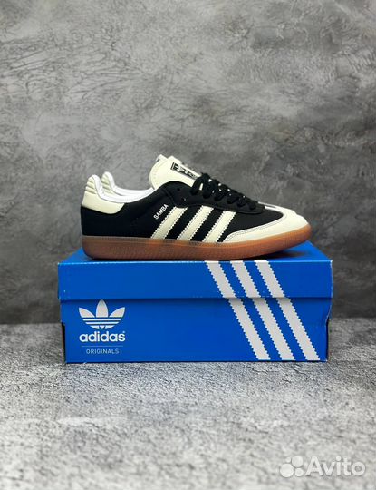 Кеды женские adidas samba чёрный