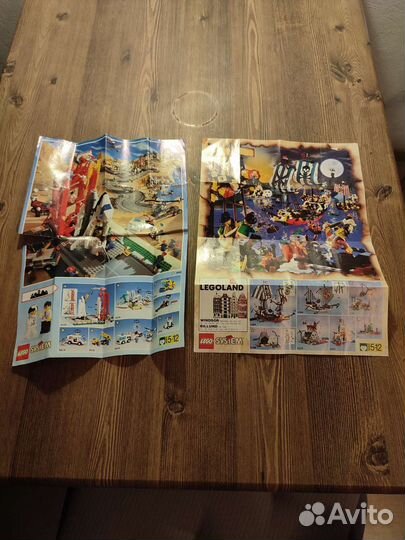 Продам lego-инструкции, альбомы, рекламки