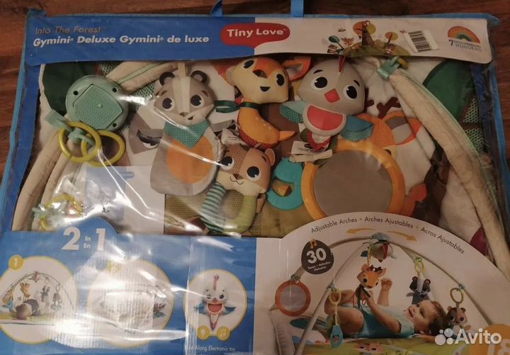 Развивающий коврик tiny love сказочный лес