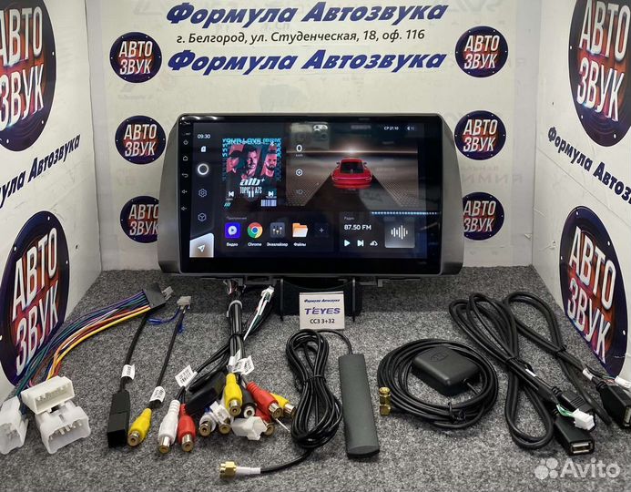 Штатная магнитола Toyota bB 2 2005-2016 cc3 3-32