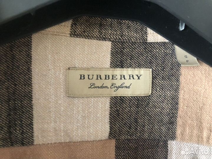 Burberry рубашка мужская оригинал