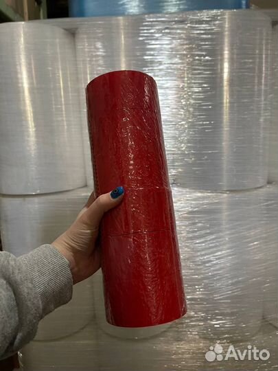 Скотч красный