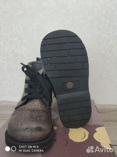 Ботинки демисезонные для девочки