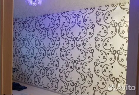 Поклейка обоев