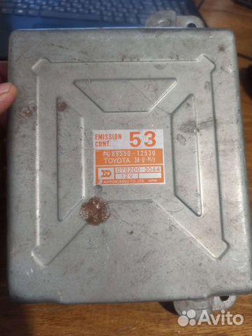 Эбу тойота 3А мт