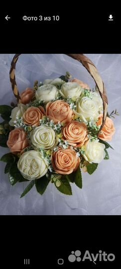 Букеты из мыла, под Заказ