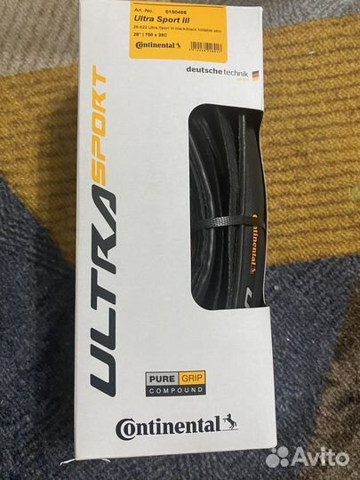 Велосипедная покрышка Continental ultra sport 3