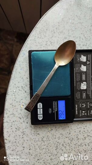 Ложки серебро