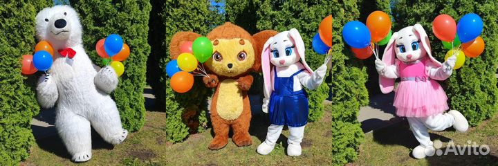 Поздравление ростовые куклы чебурашка