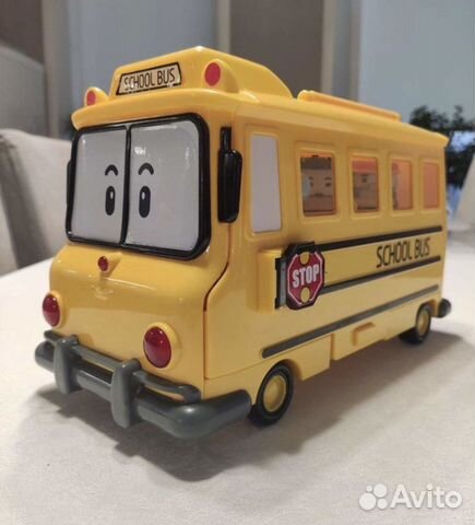 Робокар поли автобус скулби