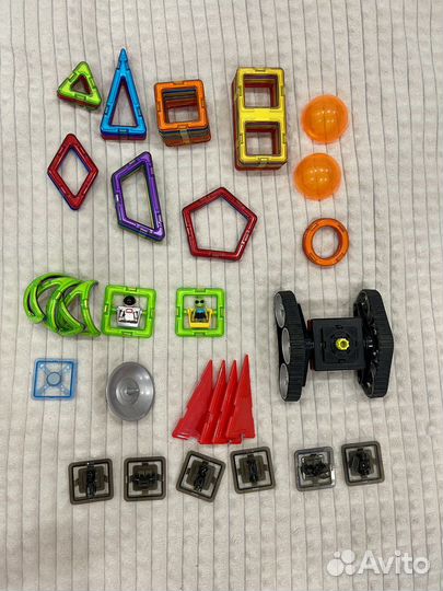 Конструктор магнитный 55 деталей