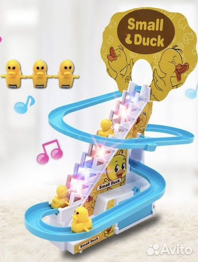 Игрушка уточки на горке 9 утят