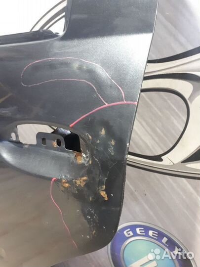 Дверь задняя боковая Renault logan Лев