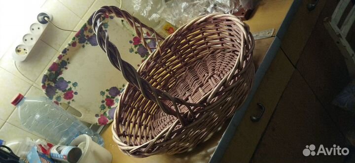 Корзина плетёная