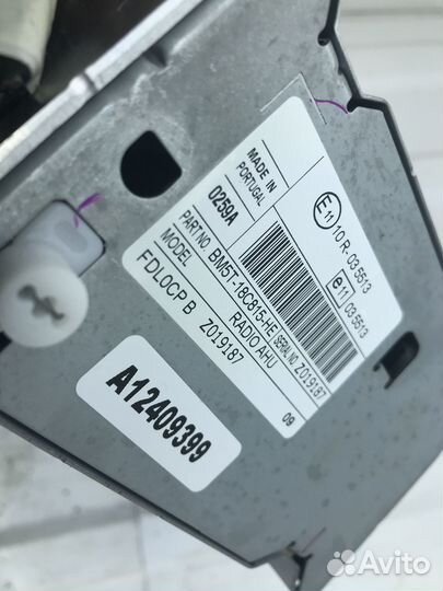 Магнитола Ford Focus 3