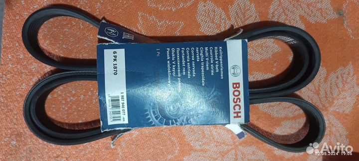 Ремень генератора chevrolet