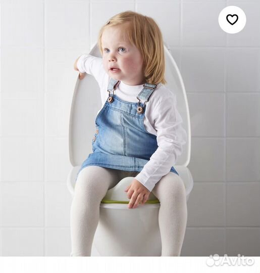 Детский стул горшок сиденье для унитаза Икеа IKEA