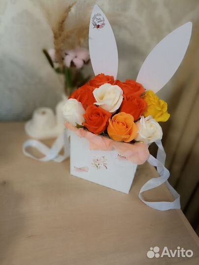 Мыльные розы букеты