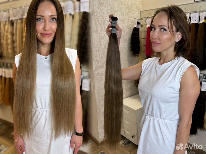 Наращивание натуральных волос Москва