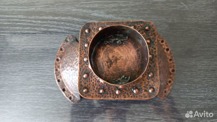 Подсвечник медный (Закарпатье, 1971 год)