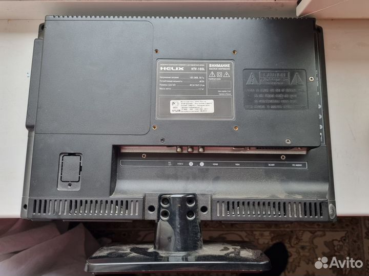 Телевизор helix htv-165l