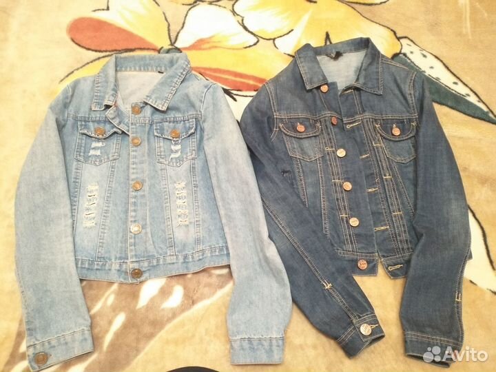 Джинсовая куртка женская