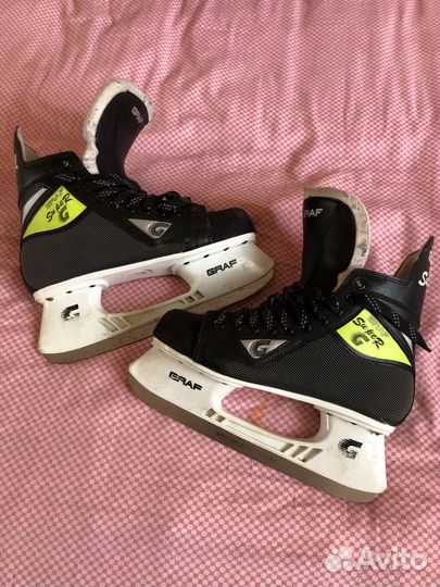 Коньки хоккейные graf
