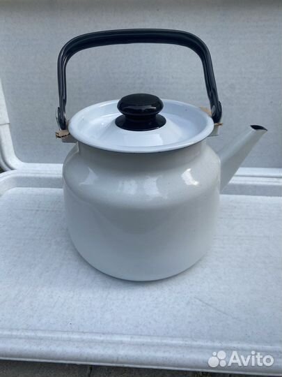 Чайник эмалированный СССР